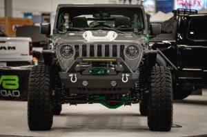 Jeep Gladiator Hood - DV8 Offroad - Heat Dispersion - Matte Black - 2020