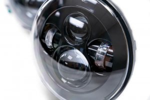 Jeep Wrangler JK Headlights - Front - DV8 Offroad - LED Projector - `07-`18