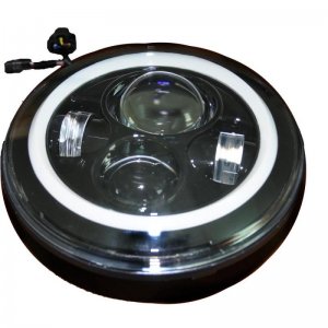 Jeep Wrangler JK Headlights - Front - DV8 Offroad - LED Projector - `07-`18