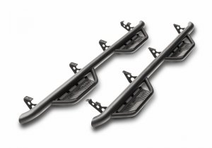 Jeep Wrangler JL Podium Step - N-Fab - Textured Black - `18-`24