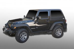 Jeep Wrangler JK Hard Top - DV8 Offroad - Fastback, 2 Piece, 2 Door - `07-`18