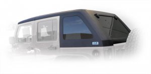 Jeep Wrangler JK Hard Top - DV8 Offroad - Fast Back - Black - `07-`18