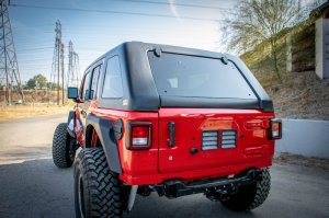 Jeep Wrangler JL Hard Top - DV8 Offroad - Fastback - Textured Black - 2018