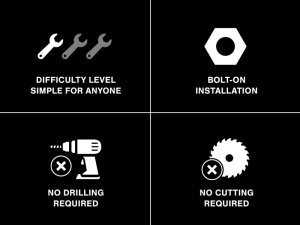 Jeep Wrangler JK Bar Light - Raxiom - Dual Row, Flood/Spot Combo - Black - `07-`18