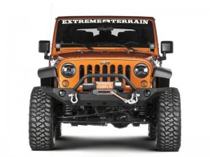 Jeep Wrangler JK Windshield Mounted Light Brackets - Raxiom - Textured Black - `07-`18