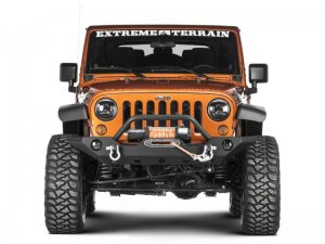 Jeep Wrangler JK Windshield Mounted Dual Light Brackets - Raxiom - Textured Black - `07-`18