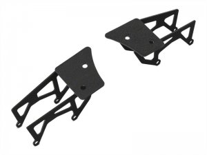 Jeep Wrangler JK Windshield Mounted Dual Light Brackets - Raxiom - Textured Black - `07-`18