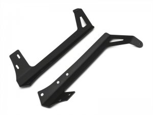 Jeep Wrangler JK Light Bar Windshield Mount - Upper Windshield - Raxiom - Textured Black - `07-`18
