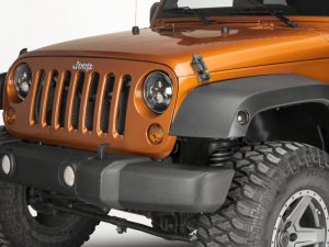 Jeep Wrangler JK Side Marker Lights - Raxiom - LED - Smoked - `07-`18
