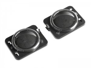 Jeep Wrangler JK Side Marker Lights - Raxiom - LED - Smoked - `07-`18