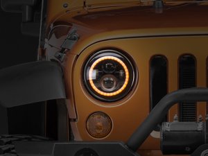 Jeep Wrangler JK LED Headlights - Raxiom - Halo - `07-`18
