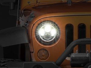 Jeep Wrangler JK LED Headlights - Raxiom - Halo - `07-`18