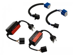 Jeep Wrangler JK LED Headlights - Raxiom - Axial Series - Black - `07-`18