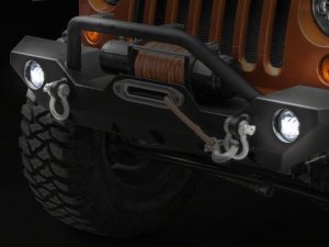 Jeep Wrangler JK Fog Lights - Raxiom - Axial Series - Cool White - `07-`18
