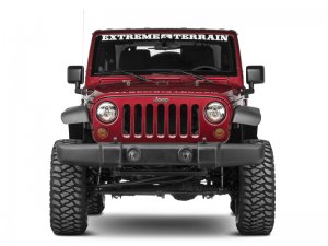 Jeep Wrangler JK LED Headlights - Raxiom - Axial Series Daymaker - Chrome - `97-`18