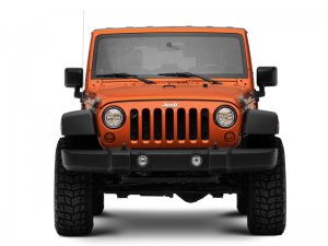 Jeep Wrangler JK LED Headlights - Raxiom - Axial Spider - Chrome - `07-`18