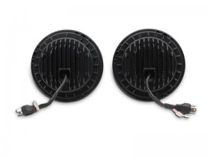 Jeep Wrangler JK LED Headlights - Raxiom - Axial Spider - Chrome - `07-`18