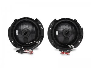 Jeep Wrangler JK LED Halo Headlights - Raxiom - LED - Chrome - `07-`18
