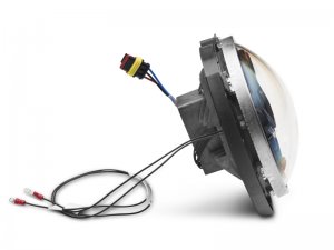 Jeep Wrangler JK LED Halo Headlights - Raxiom - Black - `07-`18