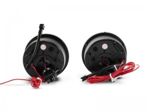 Jeep Wrangler JK LED Turn Signals with Halo - Front - Raxiom - Axial Series - Clear - `07-`18