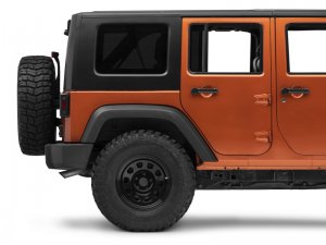 Jeep Wrangler JK LED Taillights - Rear - Raxiom - Axial Series Vision - Black - `07-`18