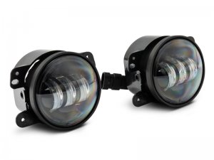 Jeep Wrangler JL Fog Lights - Raxiom - Tri-Bar LED - White - `07-`24