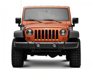 Jeep Gladiator Fog Lights - Raxiom - Axial Series Halo LED - Amber - `07-`23
