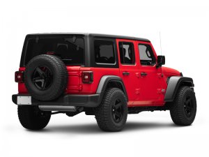 Jeep Wrangler JL Tail Lights - Raxiom - LED - Black Housing - Red Lens - `18-`22