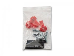 Jeep Wrangler JK License Plate Bracket w/ LED Brake Light - Raxiom - Axial Series - Textured Black - `07-`18