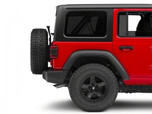 Jeep Wrangler JL LED Tail Lights - Raxiom - Horizon - Black Housing, Red Lens - `18-`23