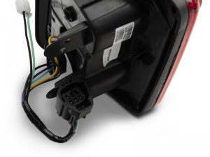 Jeep Wrangler JL LED Taillights - Raxiom - Black Housing - Red Lens - `07-`18