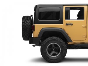 Jeep Wrangler JL LED Taillights - Raxiom - Black Housing - Red Lens - `07-`18