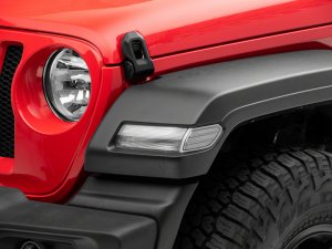 Jeep Wrangler JL Fender Flare Marker Lights - Front - Raxiom - Axial Series - Clear - `18-`23