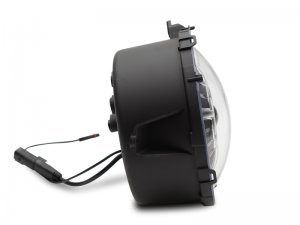 Jeep Wrangler JL LED Headlights - Raxiom - 9-Inch w/ DRL and Halo - Black - `18-`22