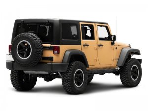 Jeep Wrangler JK Third Brake Light - Raxiom - Hyper Flash LED - Smoked - `07-`18