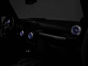 Jeep Wrangler JK LED Ambient Vent Lighting Kit - Raxiom - Multi-Color RGB - `11-`18