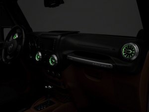 Jeep Wrangler JK LED Ambient Vent Lighting Kit - Raxiom - Multi-Color RGB - `11-`18