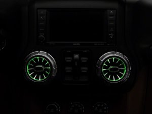 Jeep Wrangler JK LED Ambient Vent Lighting Kit - Raxiom - Multi-Color RGB - `11-`18
