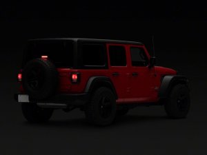 Jeep Wrangler JL Brake Light - Third - Raxiom - Hyper Flash LED - Red - `18-`23