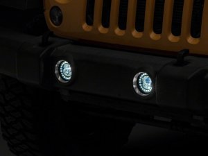 Jeep Wrangler JL Fog Lights - Raxiom - Axial Series Nighthawk LED - `18-`23