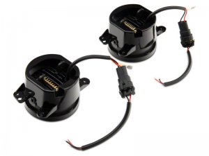 Jeep Wrangler JL Fog Lights - Raxiom - Axial Series Nighthawk LED - `18-`23