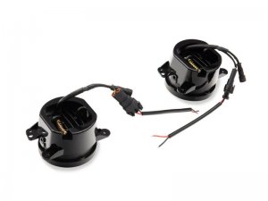 Jeep Wrangler JK Fog Lights - Raxiom - Axial Series 4-In LED - RGB Halo - `07-`18