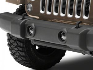Jeep Wrangler JK Fog Lights - Raxiom - Axial Series 4-In LED - RGB Halo - `07-`18