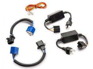 Jeep Wrangler JK LED Headlights - Raxiom - DRL - Blk Housing - Black - `07-`18