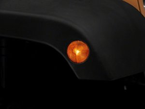 Jeep Wrangler JK Fender Marker Lights - Raxiom - Axial Series - Amber - `07-`18