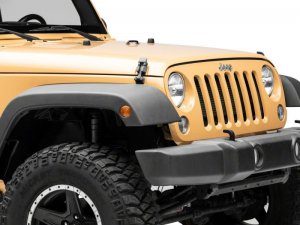 Jeep Wrangler JK Fender Marker Lights - Raxiom - Axial Series - Amber - `07-`18