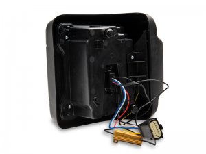 Jeep Wrangler JL LED Taillights - Raxiom - Axial Series Plateau - Black - `18-`22