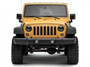 Jeep Wrangler JK LED Headlights - Raxiom - Black - `07-`18