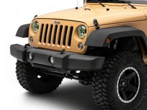 Jeep Wrangler JK LED Headlights - Raxiom - Green - `07-`18