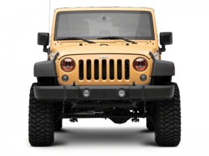 Jeep Wrangler JK LED Headlights - Raxiom - Red - `07-`18